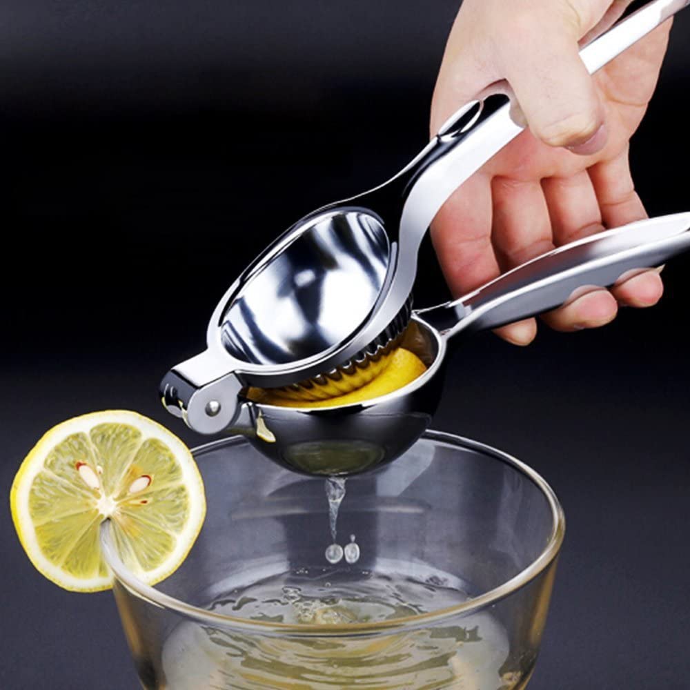 Lemon Lime Squeezer Stainless Steel Manual Citrus Juicer Press