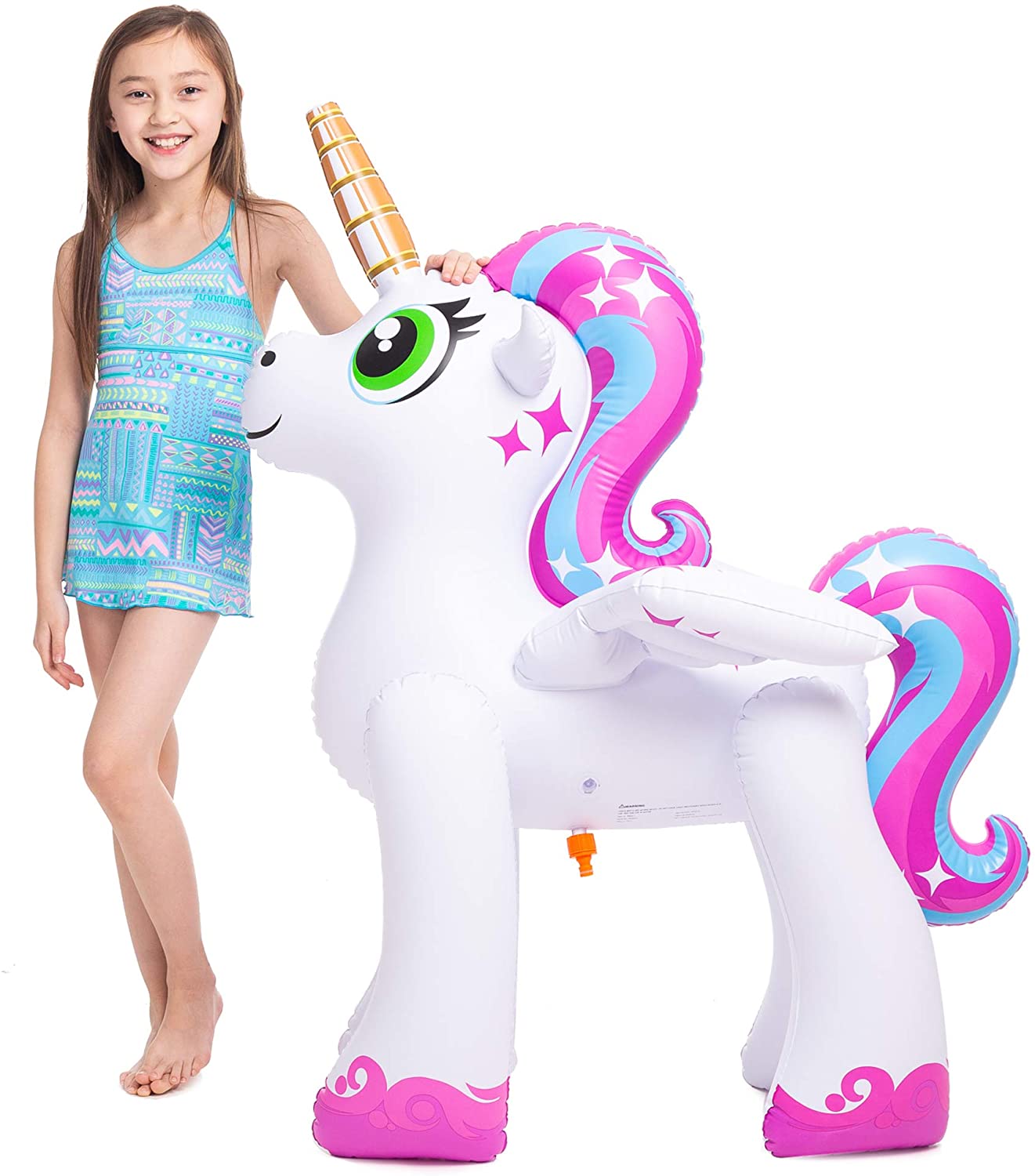 unicorn inflatable sprinkler