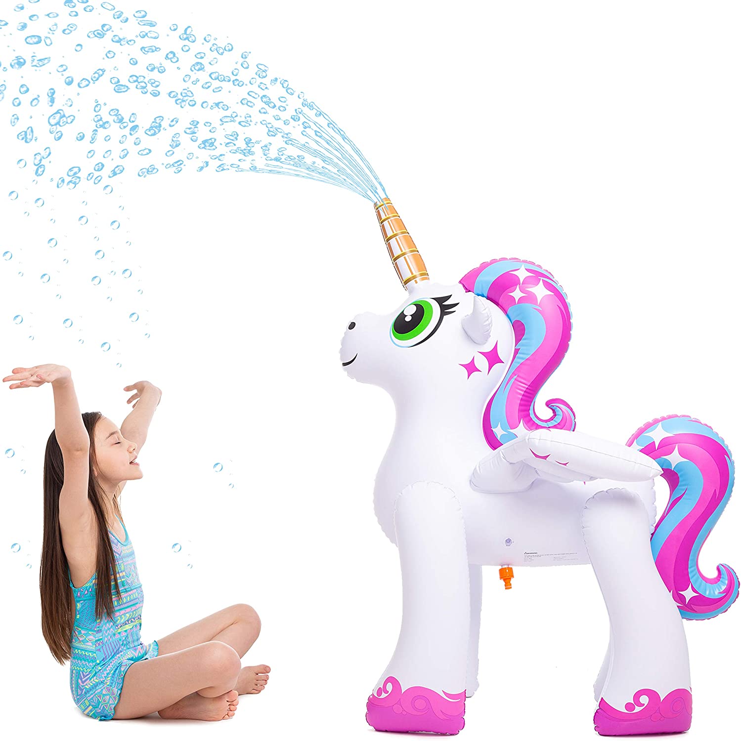 unicorn inflatable sprinkler